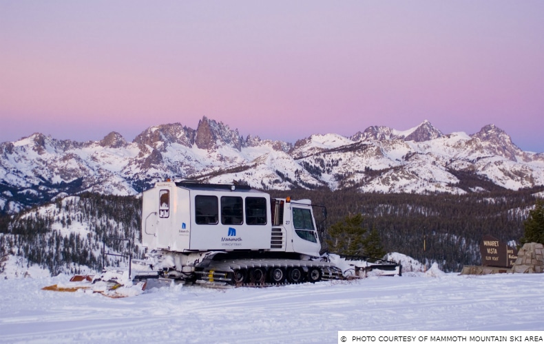 snowcat tour mammoth