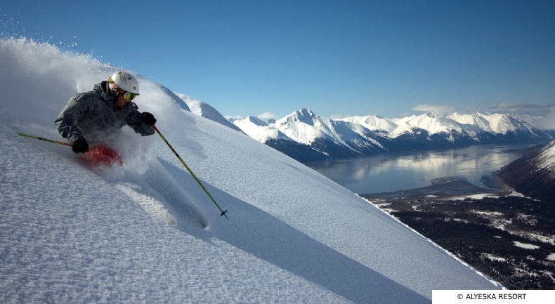 Aleyska Skiing The North Face SkiBookings.com